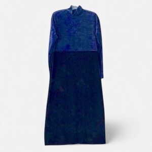1217 10/$50🏄🏻‍♀️ Talbots Petites Turtleneck Velvet Like Mock Turtleneck Dress
